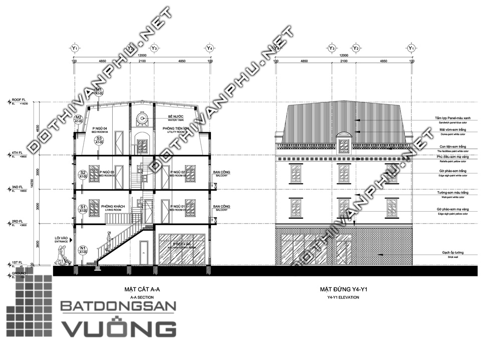 liền kề Cleve Văn Phú - Liền kề Văn Phú Hibrand - Liền kề Văn Phú Hàn Quốc