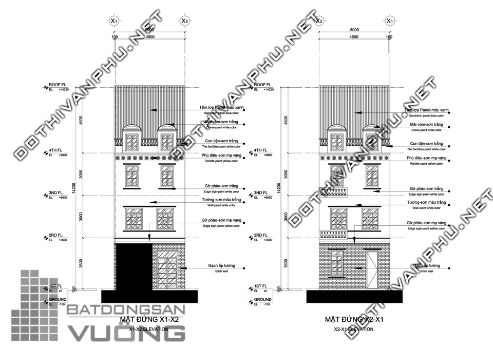 A Liền kề Văn Phú Hibrand - liền kềCleve Văn Phú - Liền kề Văn Phú Hàn Quốc