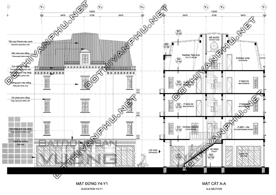 Liền kề Văn Phú Hibrand - liền kề Cleve Văn Phú - Liền kề Văn Phú Hàn Quốc