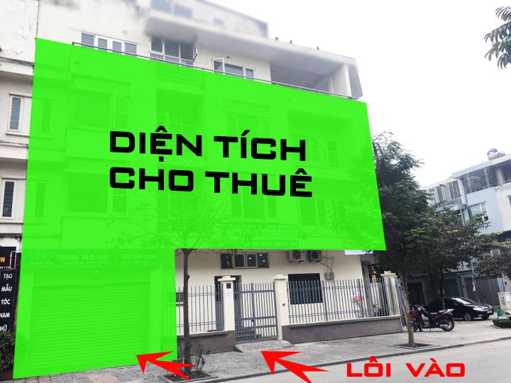 Cho thuê nhà liền kề Văn Phú kinh doanh tốt