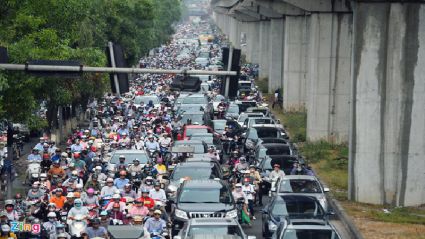 Ô tô tăng chóng mặt, giao thông thất thủ...BĐS gần các trạm trung chuyển đường sắt đô thị ngày càng tăng giá